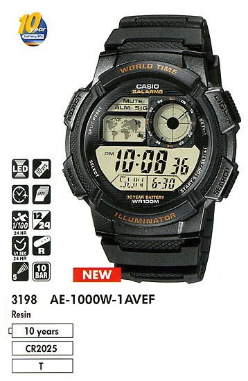 Casio AE-1000W-1A
