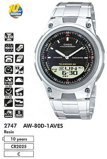 Casio AW-80D-1A