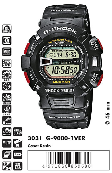 Casio G-9000-1V