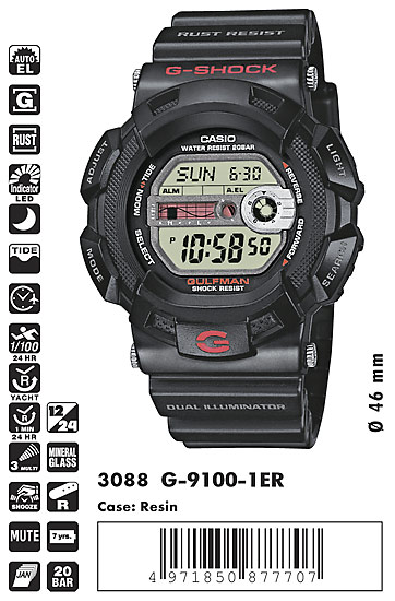 Casio G-9100-1E