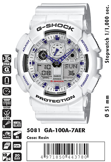 Casio GA-100A-7A