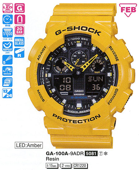 Casio GA-100A-9A