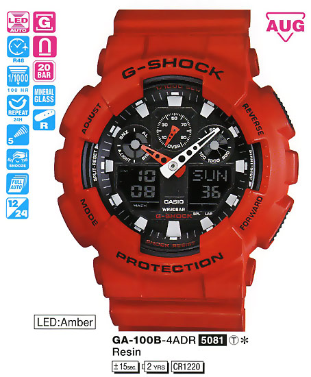 Casio GA-100B-4A