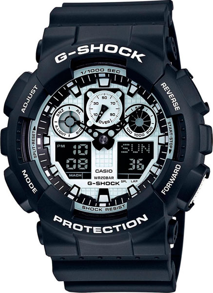 Casio GA-100BW-1A