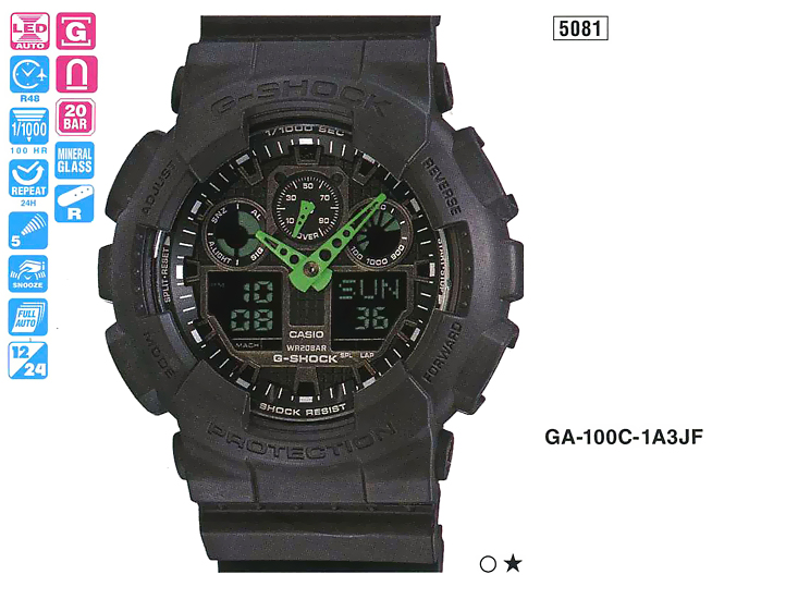 Casio GA-100C-1A3