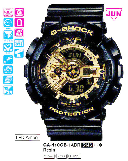 Casio GA-110GB-1A