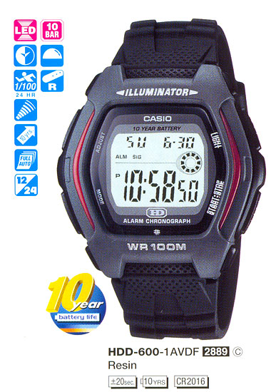 Casio HDD-600-1A