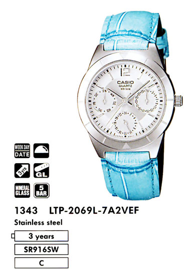Casio LTP-2069L-7A2