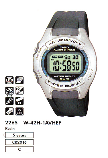 Casio W-42H-1A