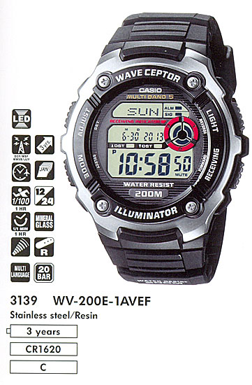 Casio WV-200E-1A