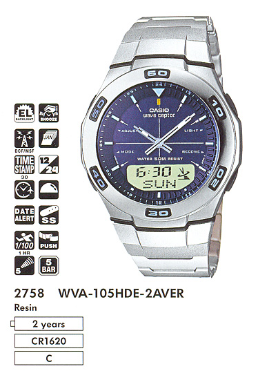 Casio WVA-105HDE-2A